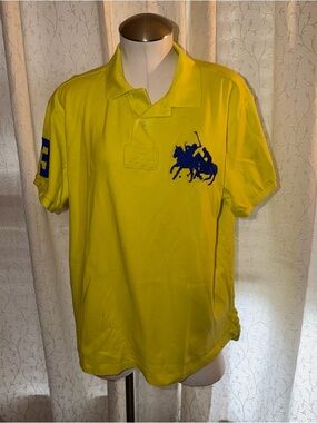 Polo Ralph Lauren yellow polo
